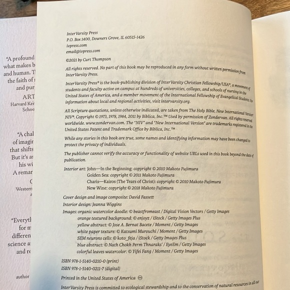 The Soul of Desire 2021 Curt Thompson hardcover new book - Picture 4 of 4